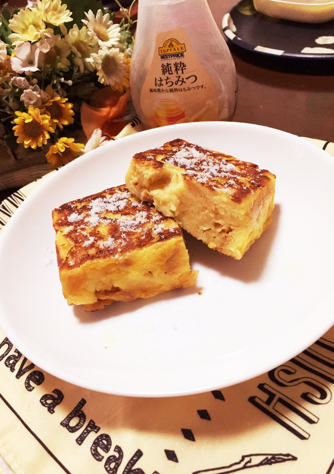 簡単！もっちりフレンチトースト♡-レシピのメイン写真