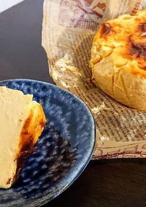 ゆず香る◇低糖質◇バスク風チーズケーキ-レシピのメイン写真