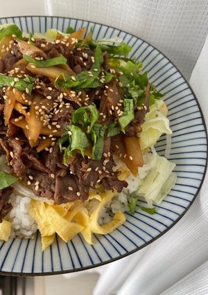 焼肉チラシ寿司-レシピのメイン写真