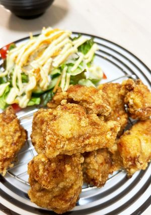 カリッと美味しい鶏もも唐揚げ-レシピのメイン写真