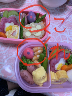 お弁当に怪獣の卵?-レシピのメイン写真