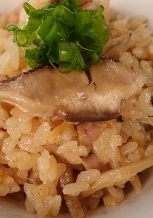 乾燥しいたけの炊き込みご飯(水戻し不要)-レシピのメイン写真