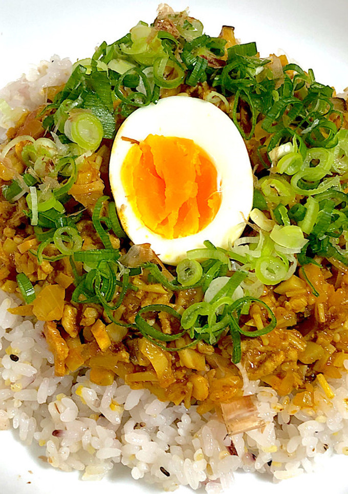 簡単！減塩！きのこの和風キーマカレー-レシピのメイン写真