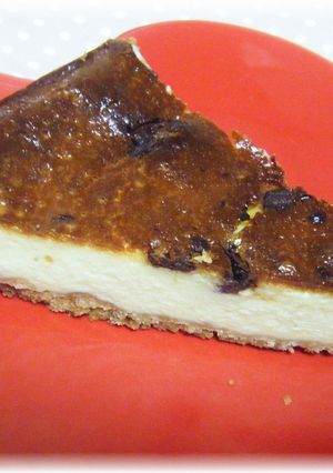 ベイクドチーズケーキwithチョコチップ-レシピのメイン写真