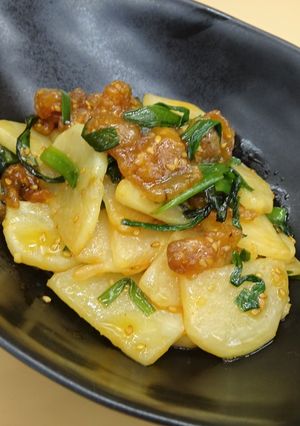 かぶと豚肉のプルコギ風【ＪＡ福岡市】-レシピのメイン写真