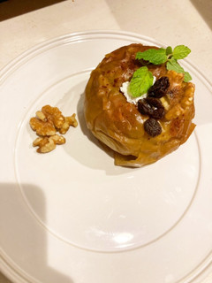 焼きりんごクリームチーズ詰め-レシピのメイン写真