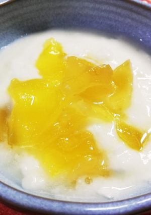 手作りりんごジャムのヨーグルト-レシピのメイン写真