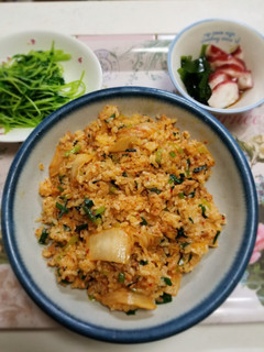 バター香る豚キムチチャーハン-レシピのメイン写真