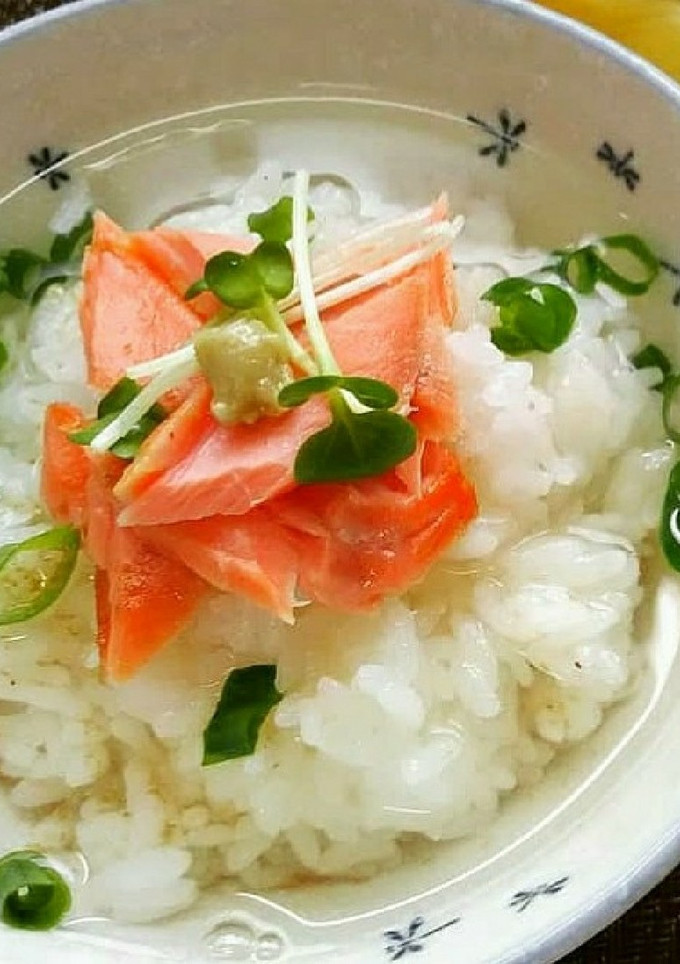 簡単！鮭の出し茶漬け-レシピのメイン写真