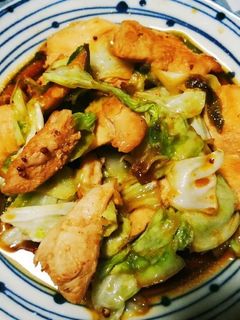 エバラすき焼きのたれ鶏の生姜マスタード炒-レシピのメイン写真