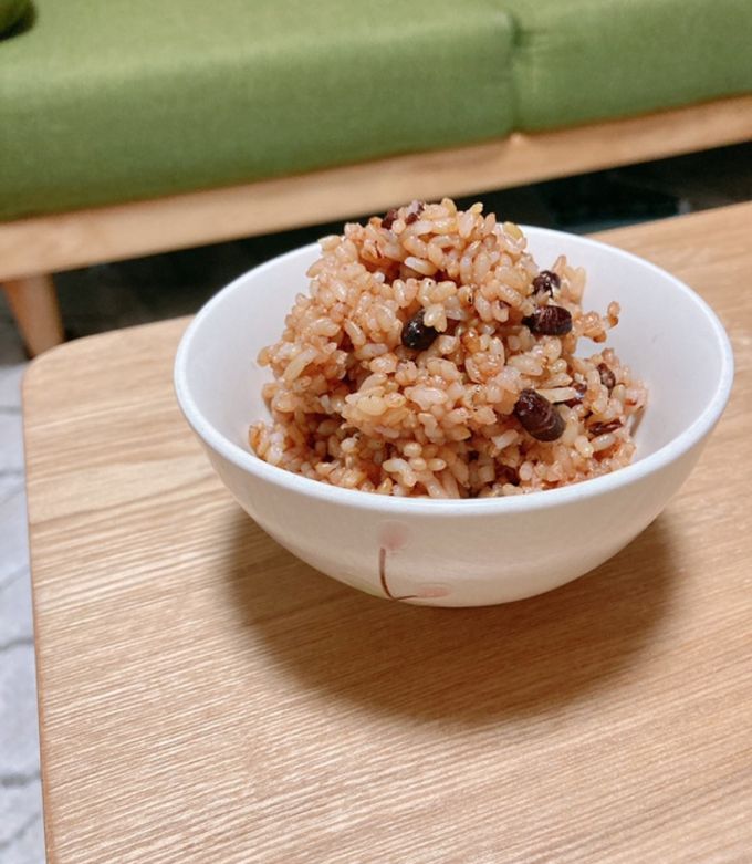 寝かせ玄米(圧力鍋)-レシピのメイン写真