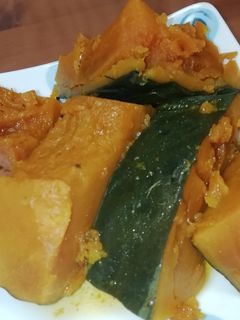 主夫の圧力鍋:2分でホクホクかぼちゃ煮-レシピのメイン写真