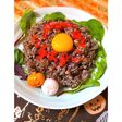 豚こまイカスミ炒飯☆ハロウィン仕様