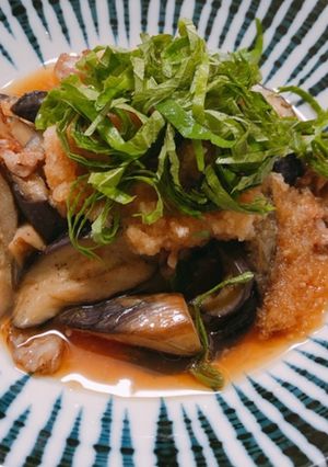 ☆豚バラなすの焼きしゃぶ☆おろしポン酢☆-レシピのメイン写真