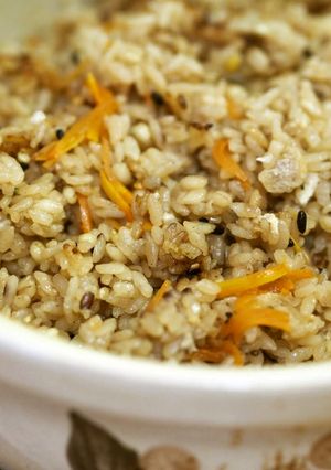 雑穀米の炊き込みご飯♪-レシピのメイン写真
