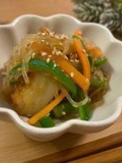 しらたきのチャプチェ風-レシピのメイン写真