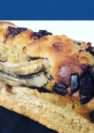 チョコバナナパウンドケーキ　ヘルシー-レシピのメイン写真