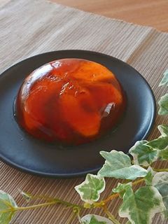 寒天屋さんの柿と黒糖かん-レシピのメイン写真