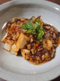 【減塩】厚揚げの野菜あんかけ-レシピのメイン写真