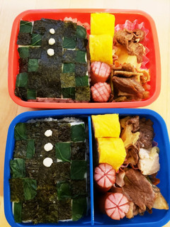 幼稚園のお弁当第72段!!鬼滅の刃!!-レシピのメイン写真