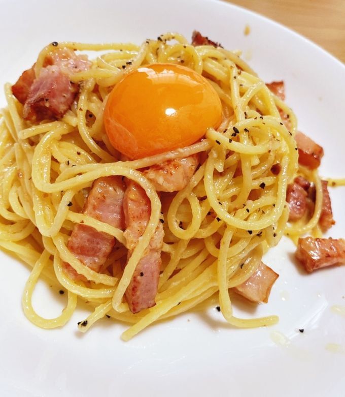 濃厚♪カルボナーラ！！ by chiffonnnn 【クックパッド】 簡単おいしい