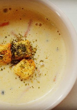 大豆のクリームスープ-レシピのメイン写真