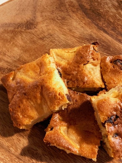 【簡単】りんごとレーズンの天板ケーキ-レシピのメイン写真
