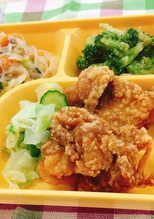 簡単給食　人気No.1★鶏の唐揚げ-レシピのメイン写真