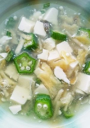 犬ご飯　タラと豆腐のスープ-レシピのメイン写真