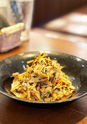 腸活！ゴボウと豚肉のごまマヨドレッシング-レシピのメイン写真