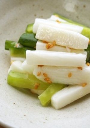 長芋・きゅうりの酢の物♪シャキツル食感♪-レシピのメイン写真