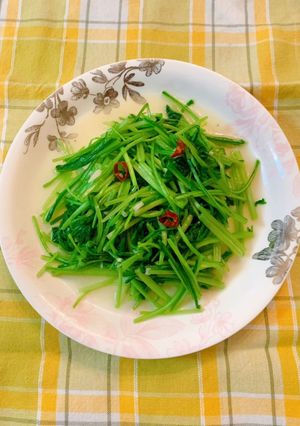 壬生菜のペペロンチーノ風-レシピのメイン写真