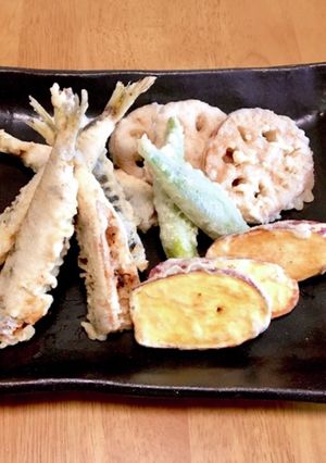 小鰯と野菜の天ぷら-レシピのメイン写真