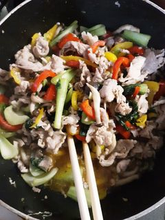 豚モモ肉の野菜炒め-レシピのメイン写真