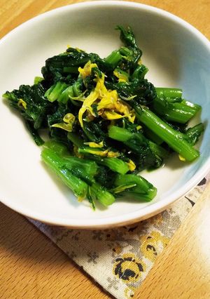 春菊と菊花酢の物-レシピのメイン写真