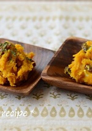 お酢で作るかぼちゃサラダ-レシピのメイン写真