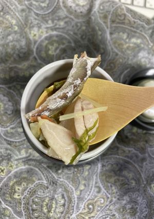 いりこ出汁の水炊きスープ（しょっつる入）-レシピのメイン写真