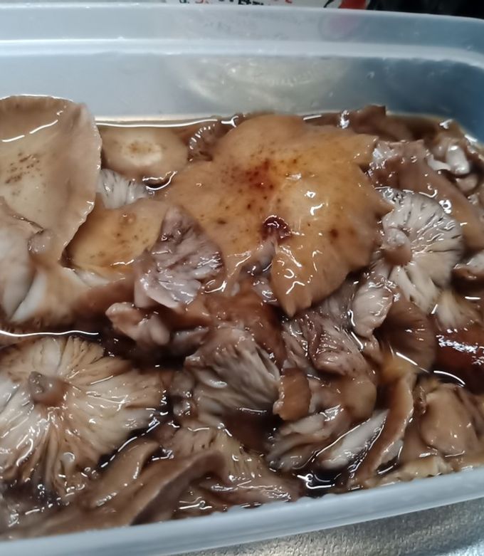 秋の味覚で常備菜　さもだしの醤油漬け-レシピのメイン写真