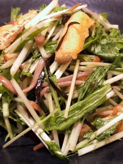 水菜とえのきのサラダ-レシピのメイン写真