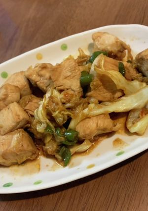 焼肉のタレでピリ辛簡単野菜炒め!!-レシピのメイン写真
