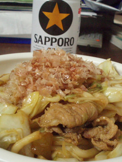 定番やきうどん。牛角のタレで。-レシピのメイン写真