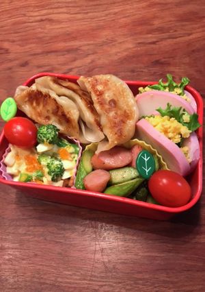 お弁当・・・170餃子のっけ弁当-レシピのメイン写真