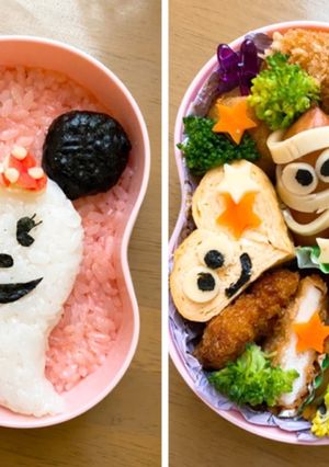 ミニーおばけのハロウィン弁当✨-レシピのメイン写真
