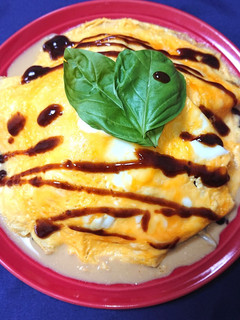 野菜炒めが美味しくなる。卵焼きのせ-レシピのメイン写真