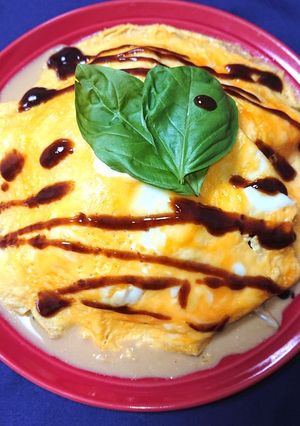 野菜炒めが美味しくなる。卵焼きのせ-レシピのメイン写真