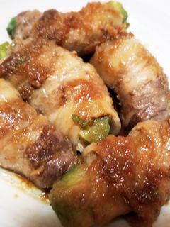 アボカド肉巻き❀生姜焼き風-レシピのメイン写真