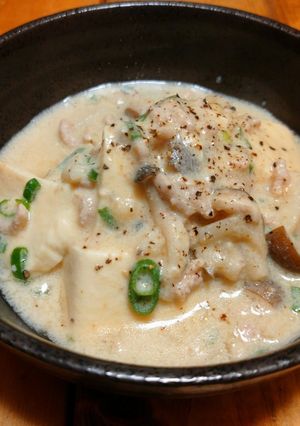 豆腐としめじの豆乳クリーム煮-レシピのメイン写真