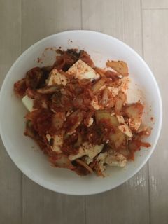 キムチと豆腐のサラダ-レシピのメイン写真