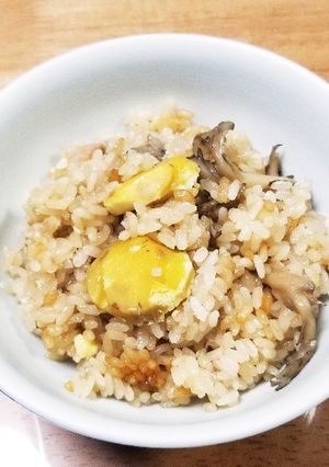栗ご飯-レシピのメイン写真