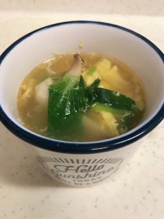 簡単!中華風玉子スープ!!-レシピのメイン写真